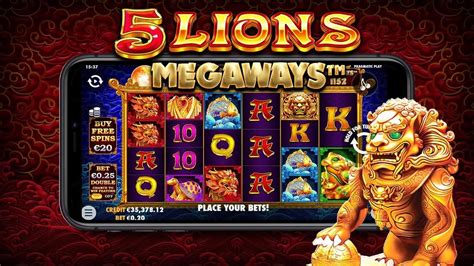 5 lions megaways um echtgeld spielen  Available on all devices, 5 Lions Megways comes with a default RTP setting of 96
